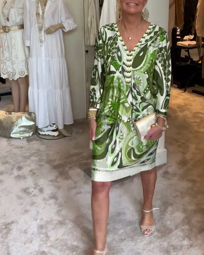 Mariane™ - Vintage Druckkleid