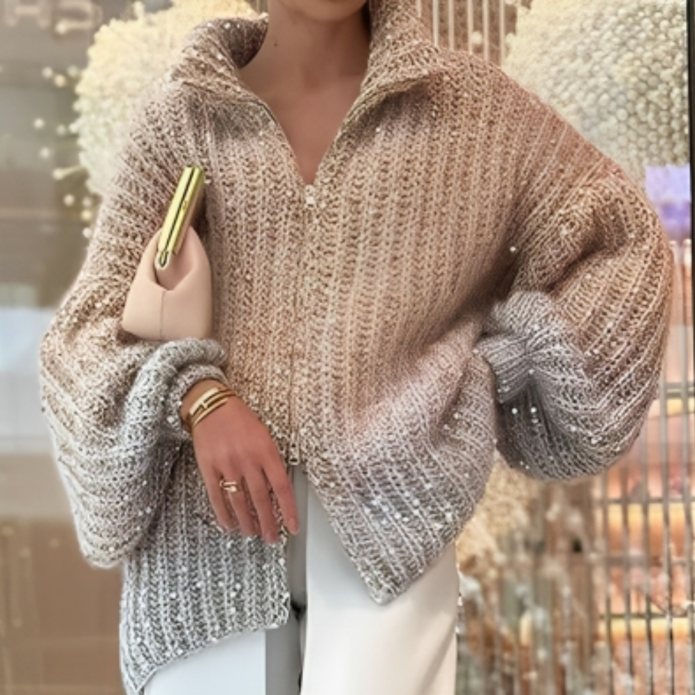 Pailletten-Pullover für Frauen