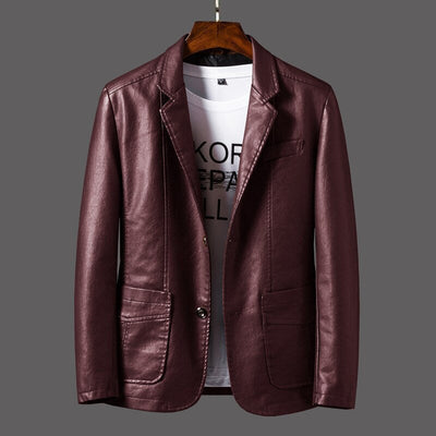 Loukas - Herren Lederjacke