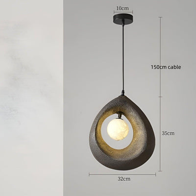 NordicLuxe Light - Nordic Wabi Sabi Pendelleuchte