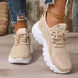 Eshara - Orthopädische Bequeme Sneaker in Khaki