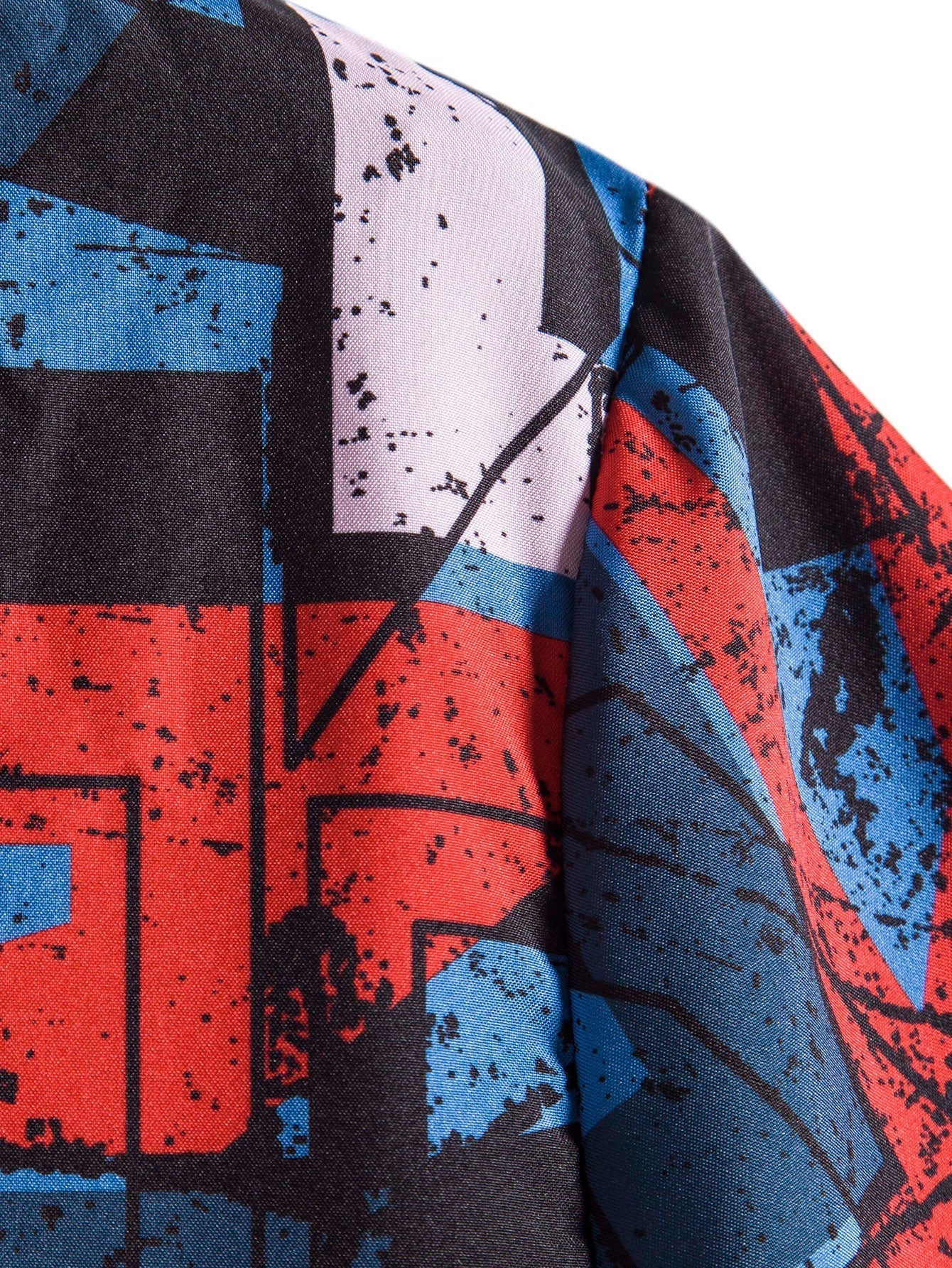 Shirt mit geometrischem Punktedruck