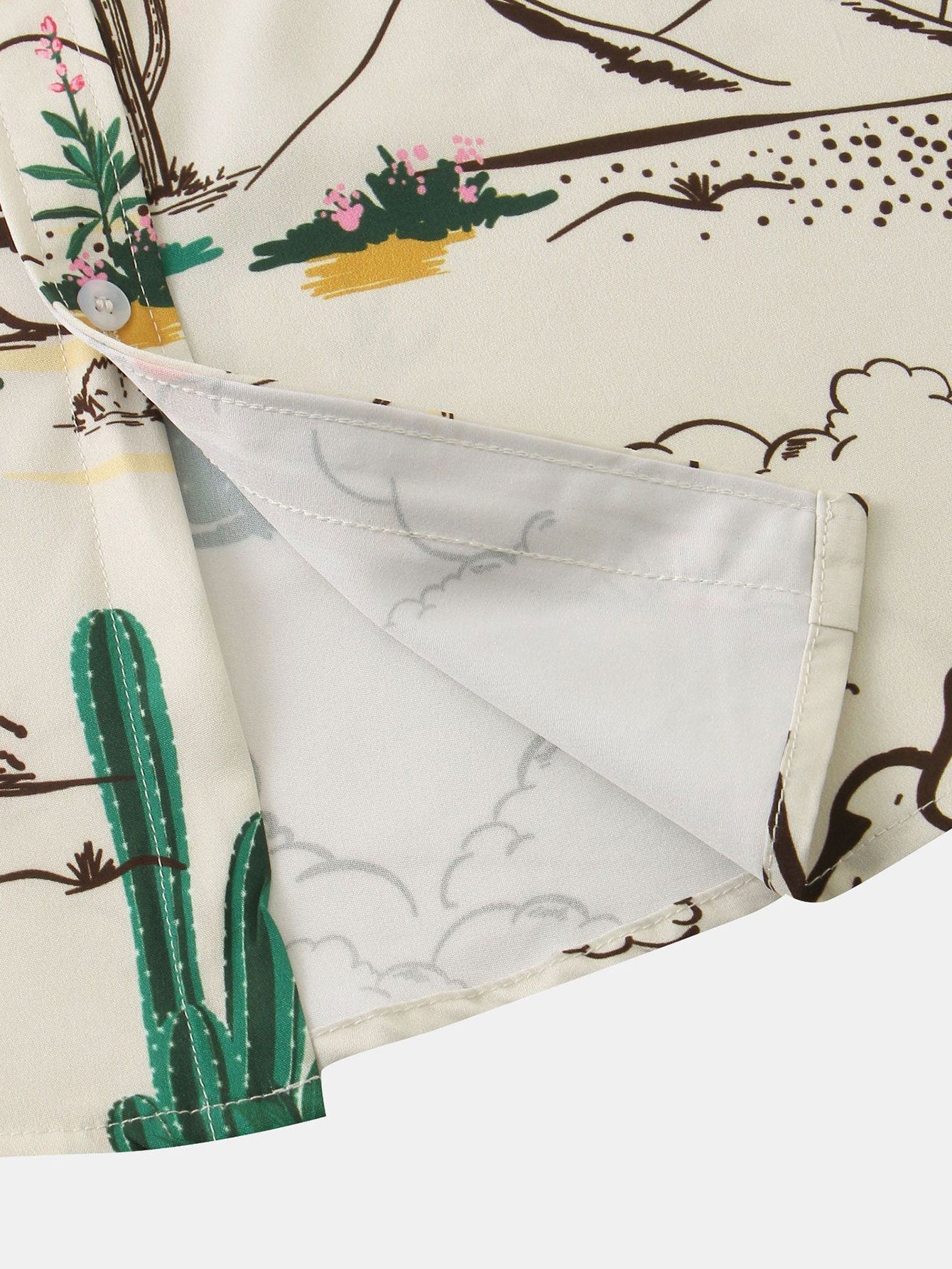 Shirt mit Kaktusmuster