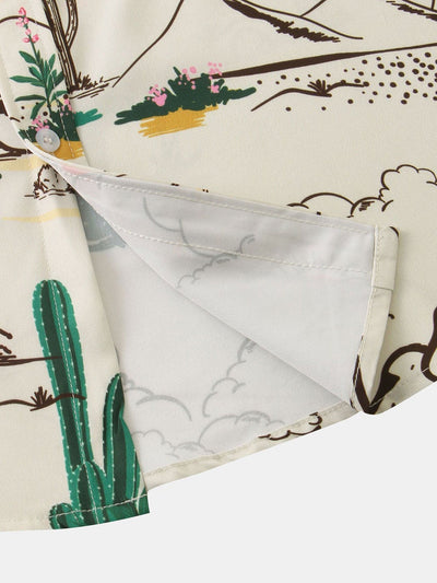 Shirt mit Kaktusmuster