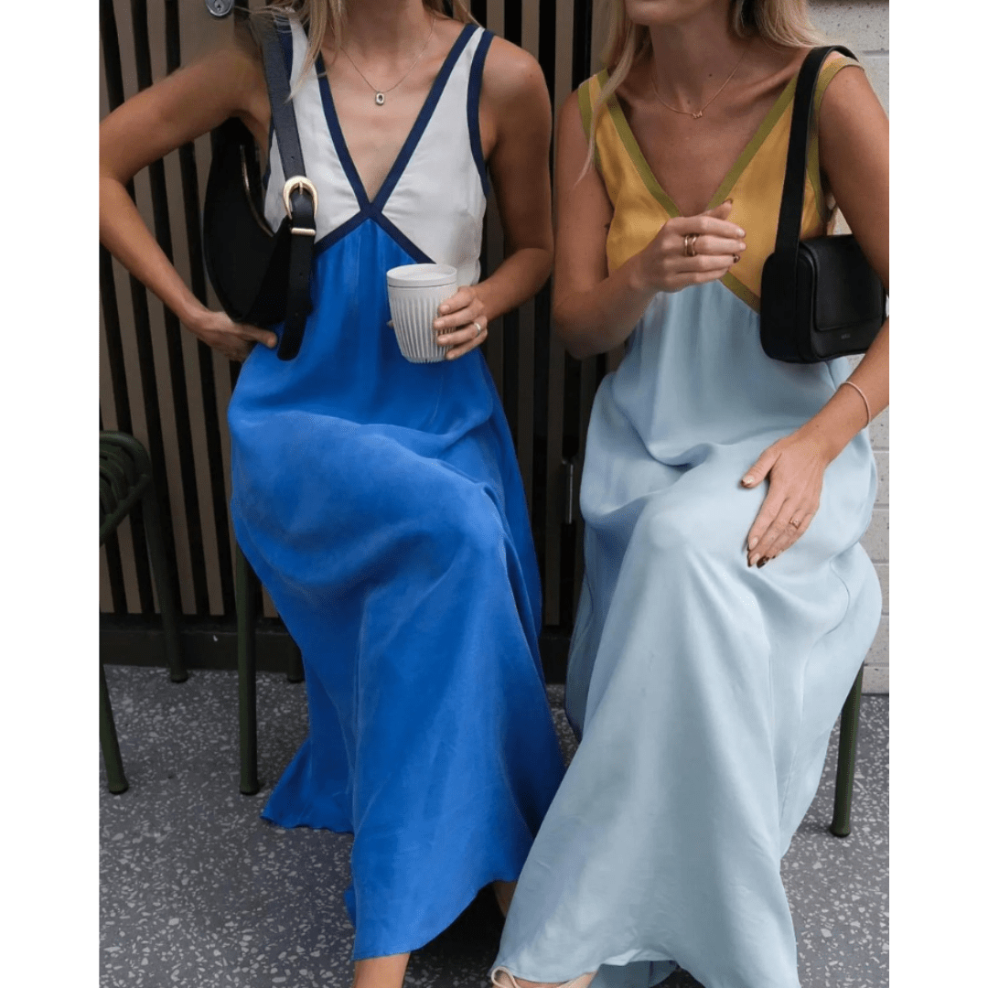 Maria® | Kleid mit V-Ausschnitt