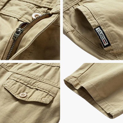 Cargoshorts mit Gürtel - für Herren im taktischen Utility Stil