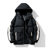 Milian - Wasserdichte und winddichte Pufferjacke in Schwarz
