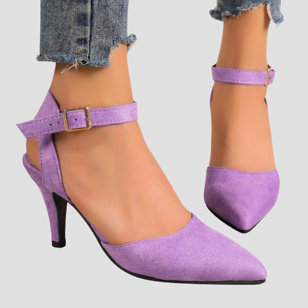 Nicole | Orthopädische Komfort-Heels mit Doppelriemen