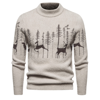 Premium Herren Pullover im Weihnachts Look
