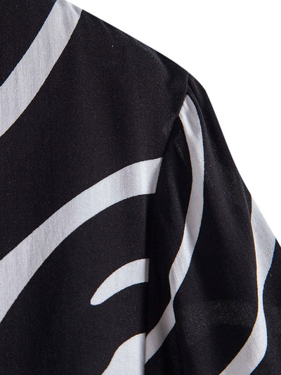 Shirt mit Wirbeldruck