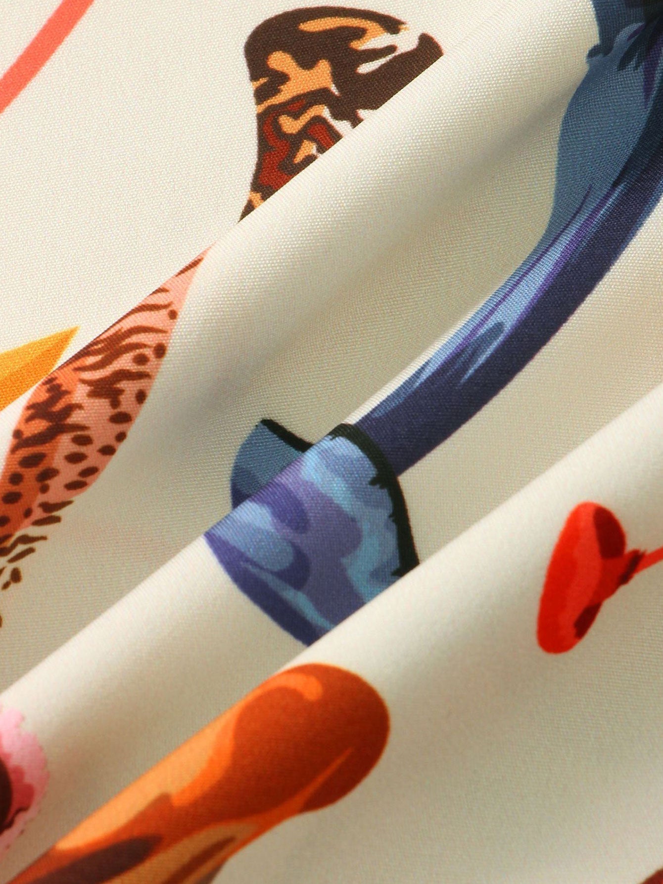 Shirt mit Pilzblattdruck