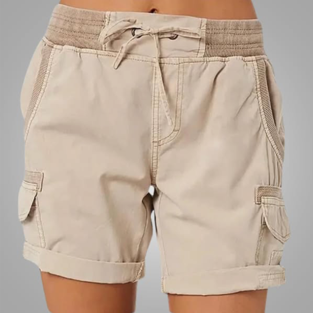 Dorlina – Cargo-Shorts mit elastischem Tunnelzug
