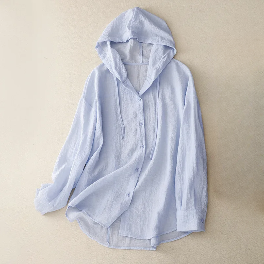 Melanie | Leichte Kapuzenbluse