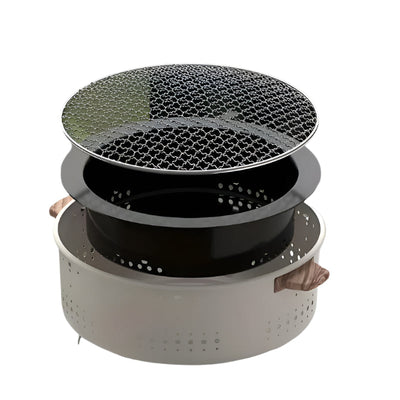 GrillMate Kompakte Rauchfreie Elektrische Grill – Für Innen- und Außenküche