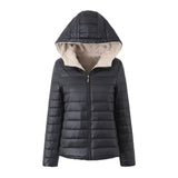 Gesteppte Pufferjacke für Frauen - Sofiane in Schwarz