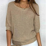 Kelora - Leichter Pullover mit weichem Griff in Beige