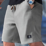 MARCO | ELEGANTE HERRENSHORTS in Grau