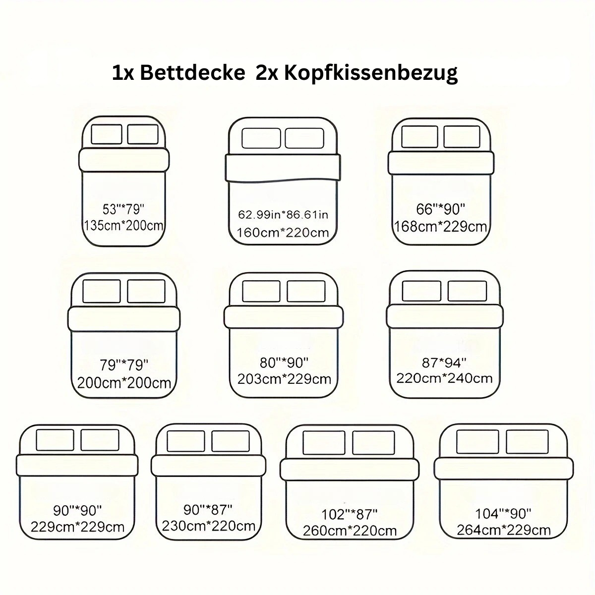 CozyNest Duvet Set - Gemütliches & Atmungsaktives Patchwork-Bettbezugsset