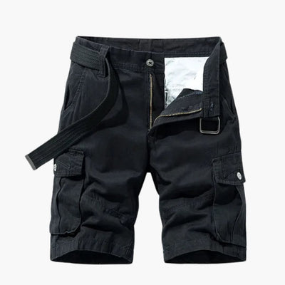 Herren Cargoshorts mit Taschen und Gürtel für den Sommer