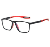 Ultraleichte Herren-Lese-Brille mit Blaulichtschutz - Orlando in Rot