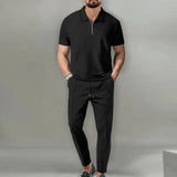 Luca | Herren Sommer-Set in Schwarz