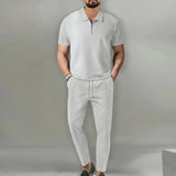 Luca | Herren Sommer-Set in Grau