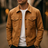 Dalan - Elegante Herbstjacke für Herren in Braun