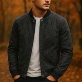 Narcis- Elegante Herbstjacke für Herren in Schwarz