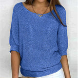 Kelora - Leichter Pullover mit weichem Griff in Blau