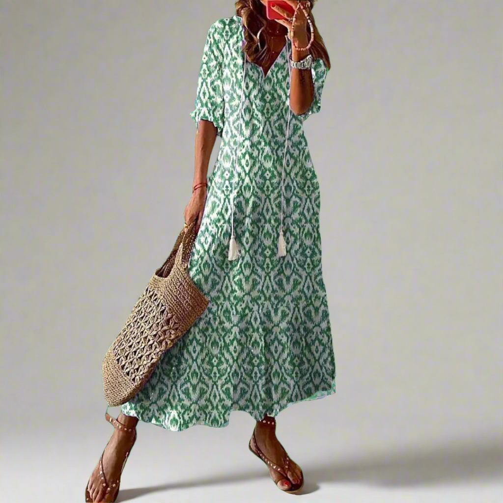 Cyratrud | Luftiges Maxikleid mit moderner Eleganz