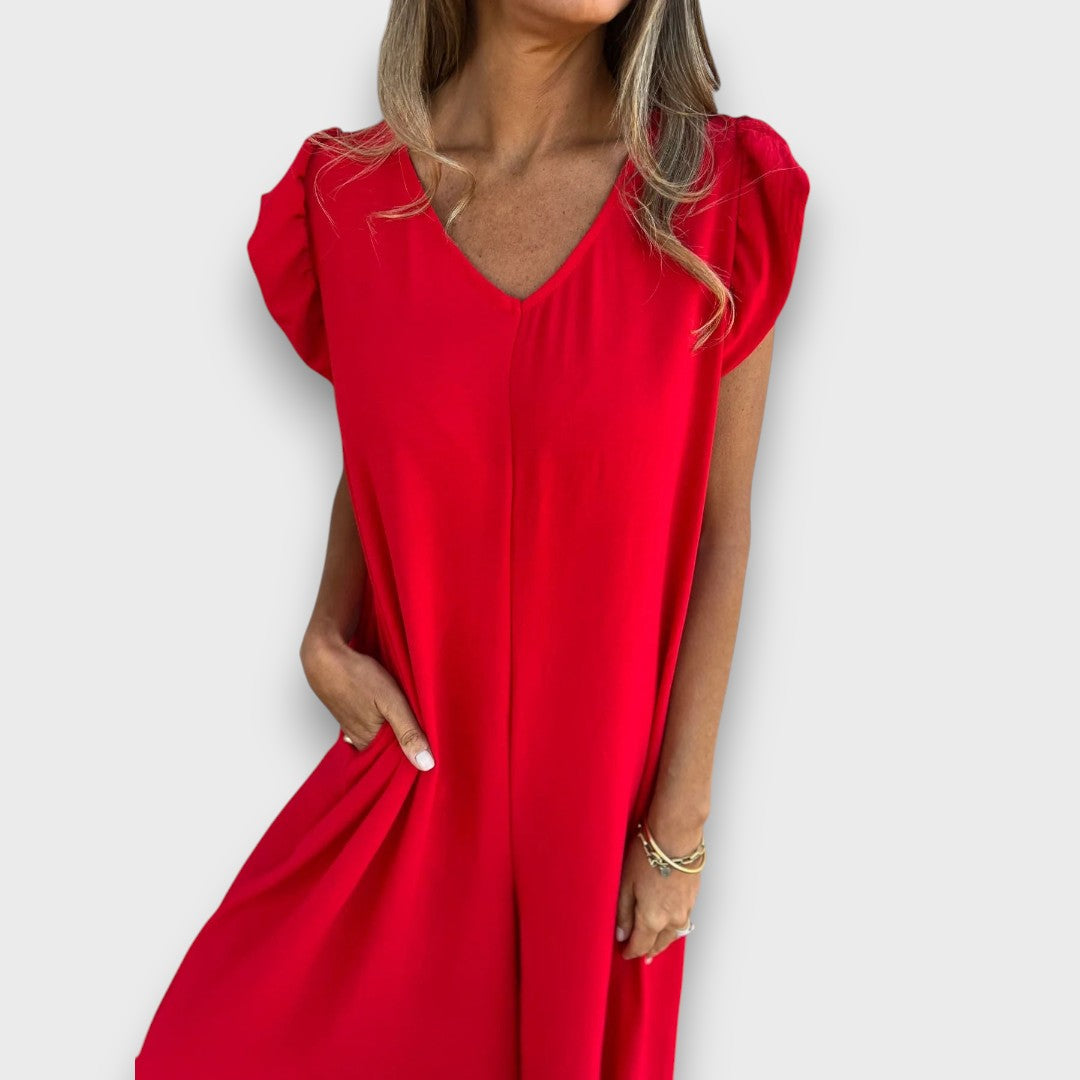 Selvina – Jumpsuit mit fließender Silhouette