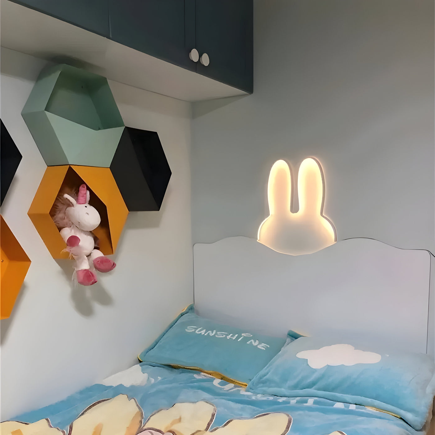 NeonHopper Light – Dekoratives Kaninchen-Neon-LED-Licht