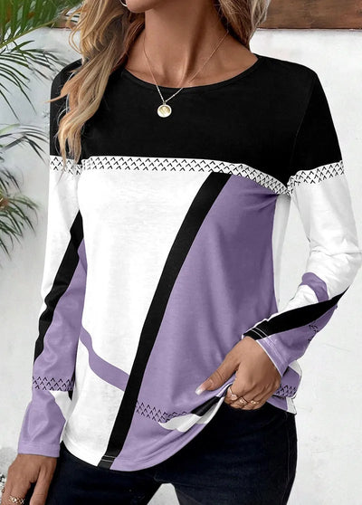 Althea - Langarmshirt Damen Locker & Stylisch