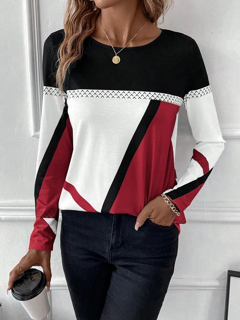 Althea - Langarmshirt Damen Locker & Stylisch