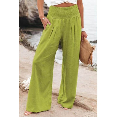 Quinley - Leinenhose mit Stretch