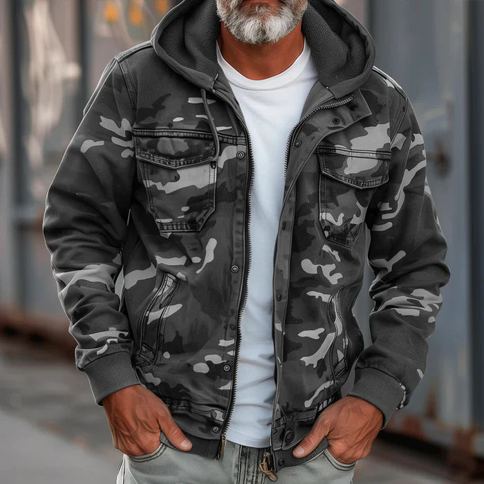 GARY - CAMOUFLAGE-JACKE