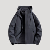 Edith | Damen Wasserdichte Outdoor Windbreaker Jacke in Schwarz