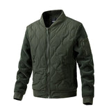 Cole - Winterjacke mit Reißverschluss in Grün
