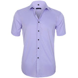 Gerlon | Herren Arbeits Polo Hemd | Kurzarm in Hell lila