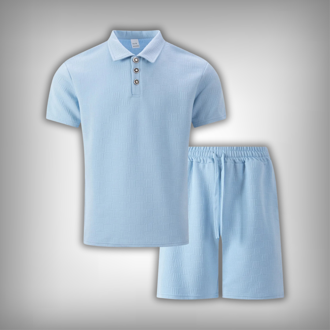 Riviera Sommer Polo Set – 2-teilig