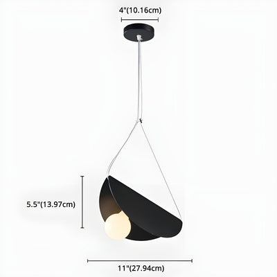 SparkLite Light - Folded Metal Pendant Ceiling Light