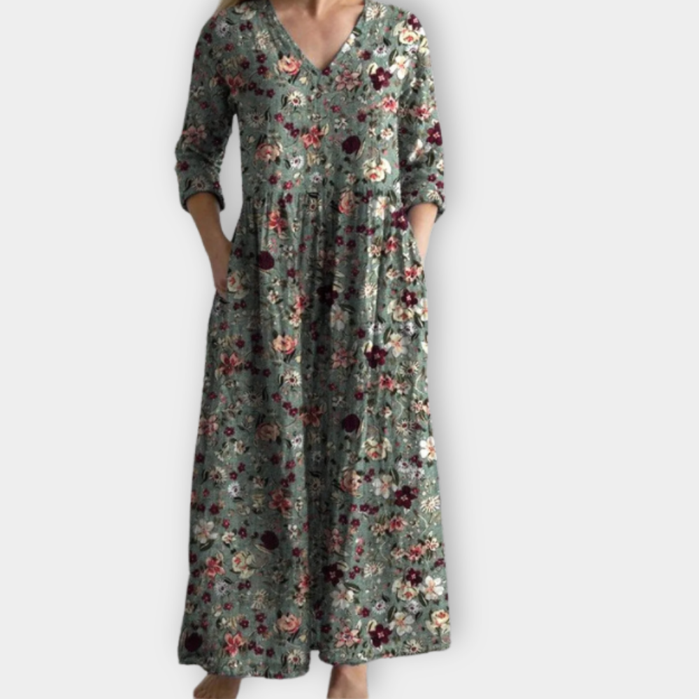 Nordea | Boho Maxikleid aus weichem Premiumstoff