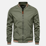 Hansen | Herren Winddichte Komfort Jacke – Windbreaker Herren Komfort in Grün