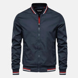 Hansen | Herren Winddichte Komfort Jacke – Windbreaker Herren Komfort in Marinelau