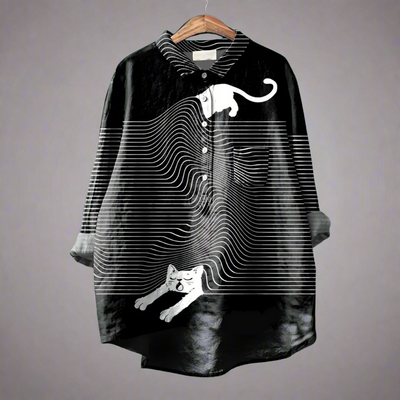 Renate | Elegante Longbluse aus Premium-Stoff