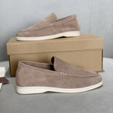 Gerhard | Herren Wildleder Loafer Schick Komfort Elegant in Beige