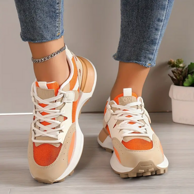 Dolores - Damen Sneaker im Color-Block-Design