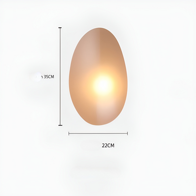 LumePebble Light – Nordische Kieselstein-Style LED-Wandleuchte