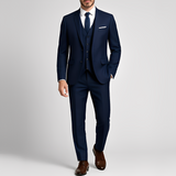 Juliane - Eleganter dreiteiliger Herrenanzug in Marineblau