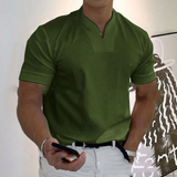 Stillan - Stilvolles Herren-Poloshirt in Armee grün